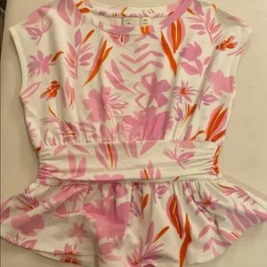 Anthropologie 9-H15 stcl Cap Sleeve Blouse